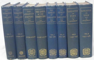 Item #25242 THE SCHOLAR'S HISTORY OF ENGLAND (8 Vols). RAMSAY Sir James H